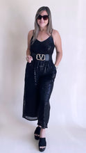 Cargar imagen en el visor de la galería, Black Sequin Jumpsuit
