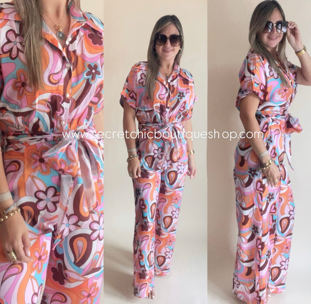 Emily”Color Jumpsuit