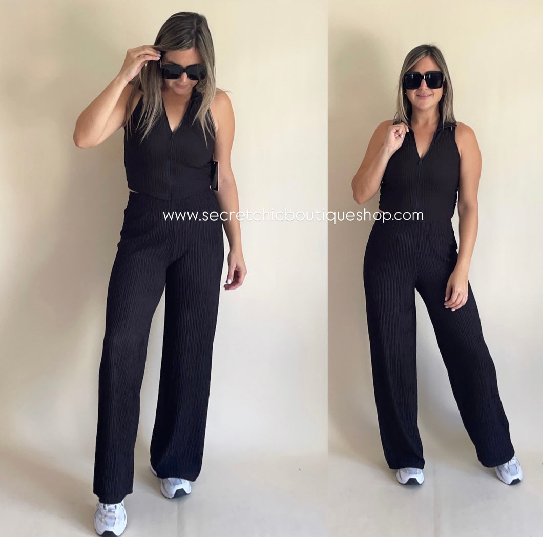 Fitnesschic Clasic Black Set