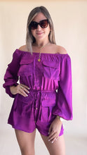 Cargar imagen en el visor de la galería, Satin Orchid Romper
