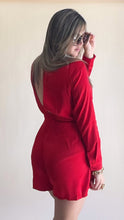 Cargar imagen en el visor de la galería, Red Satin Romper
