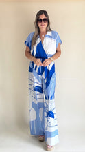Load image into Gallery viewer, Blue printed Jumpsuit
