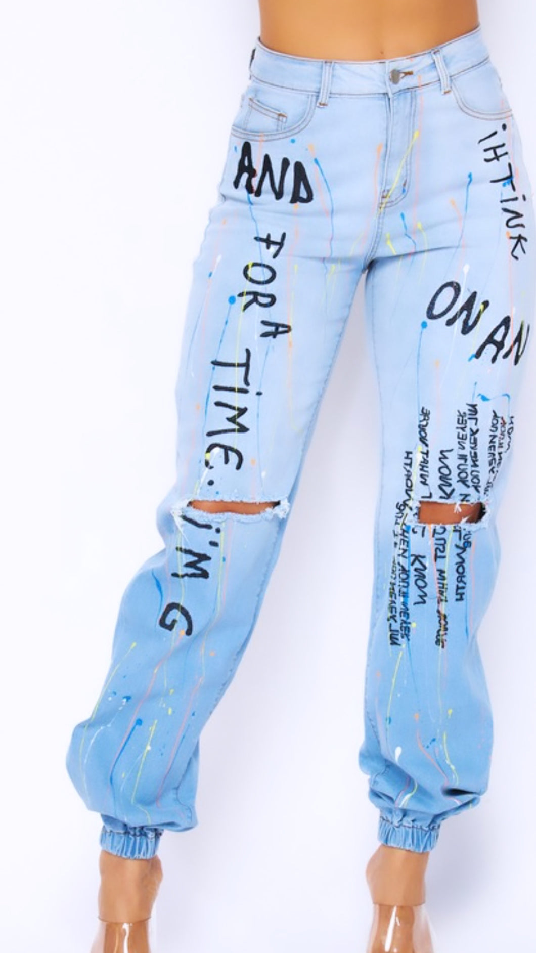 Graphic Jeans