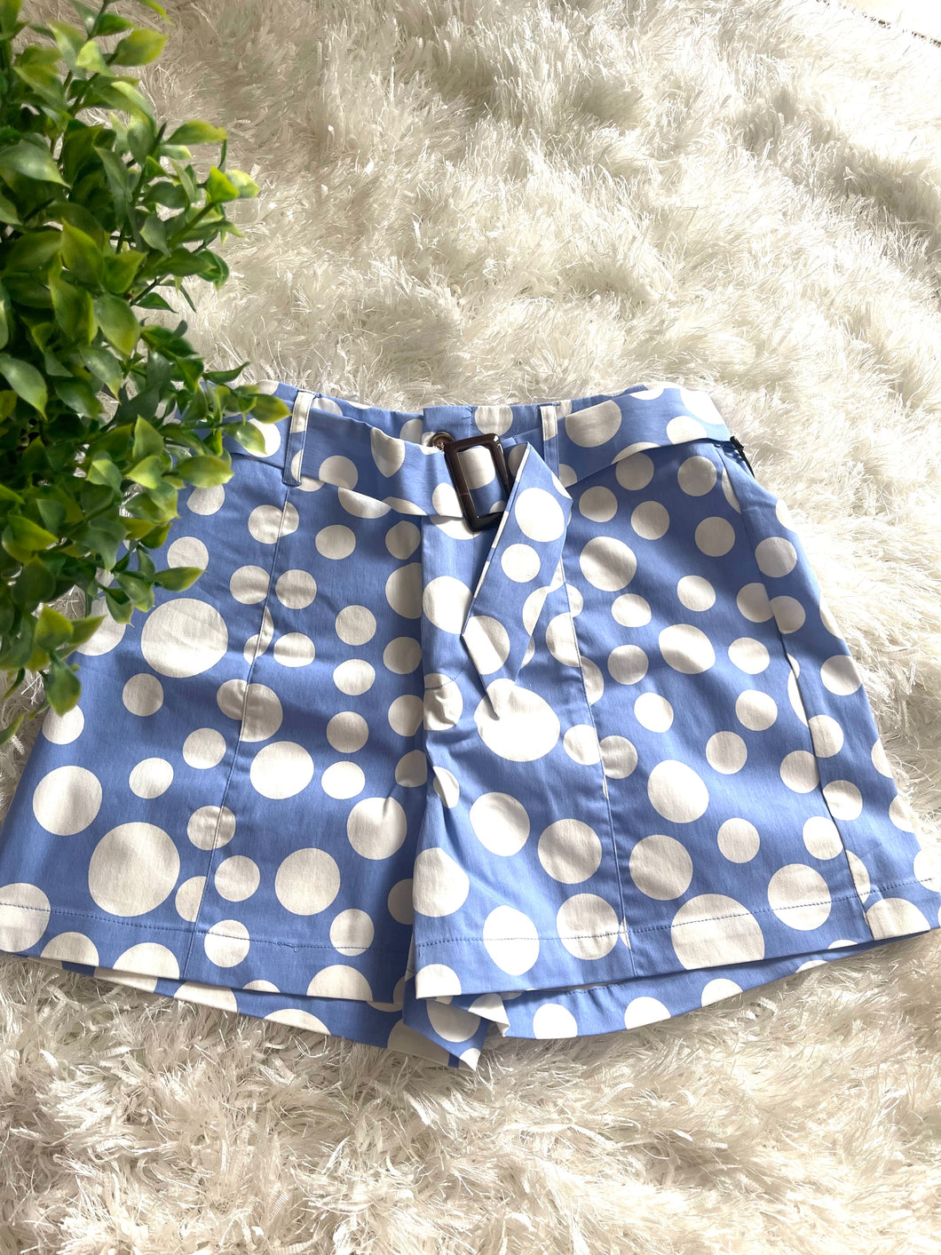 Blue Polka D. Short